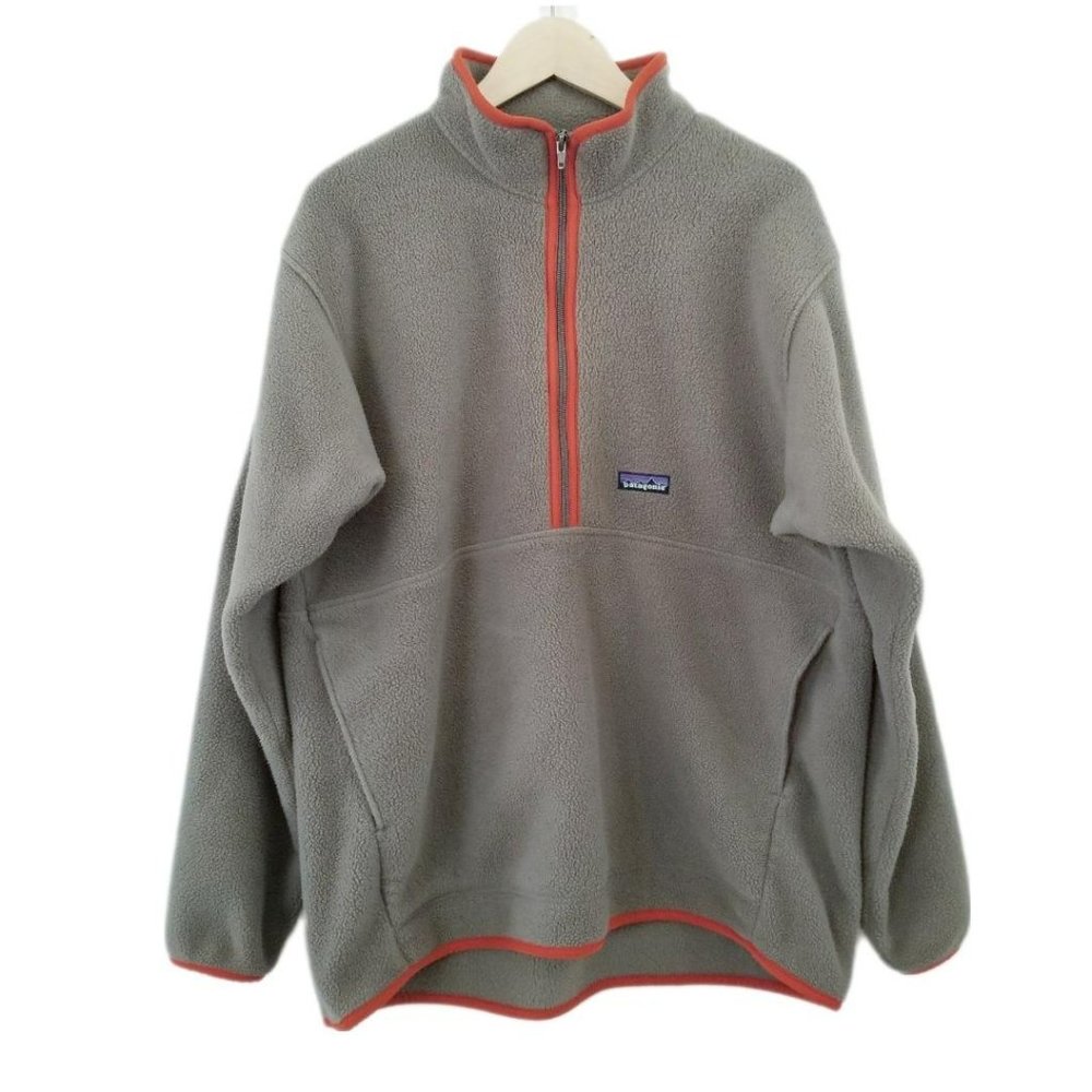 Patagonia Men’s Synchilla Marsupial Fleece Half-Zip Pullover Jacket/Sweater L
